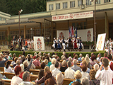 VIDEO: Luhačovice o víkendu rozezpíval festival Písní a tancem VIDEO: Luhačovice o víkendu rozezpíval festival Písní a tancem