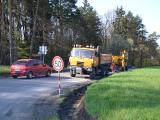 Odvodnění kolem cesty na Řetechov bude lepší Odvodnění kolem cesty na Řetechov bude lepší