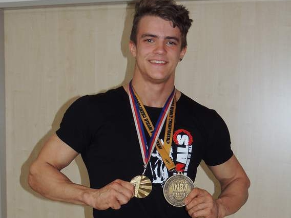 Student luhačovické SOŠ uspěl jako kulturista Student luhačovické SOŠ uspěl jako kulturista