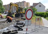 Správa železnice opravovala přejezdy a měnila pražce Správa železnice opravovala přejezdy a měnila pražce