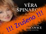 Koncert Věry Špinarové zrušen! Koncert Věry Špinarové zrušen!