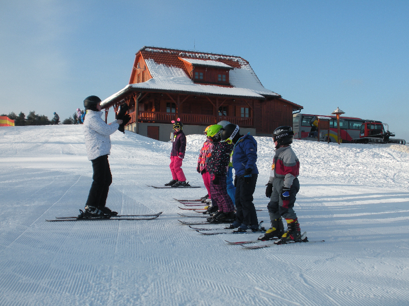 Z lyžáku (foto V. Mrkvičková) Z lyžáku (foto V. Mrkvičková)
