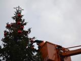 Advent se pomalu blíží, luhačovický vánoční strom už se zdobí Advent se pomalu blíží, luhačovický vánoční strom už se zdobí
