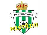 Luhačovičtí fotbalisté slaví historický triumf Luhačovičtí fotbalisté slaví historický triumf