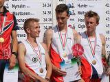 bronzová juniorská štafeta (V. Sýkora vlevo) bronzová juniorská štafeta (V. Sýkora vlevo)