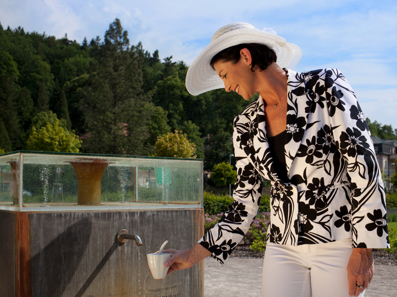 Nový jubilejní pramen (foto: Lázně Luhačovice,a.s.) Nový jubilejní pramen (foto: Lázně Luhačovice,a.s.)