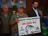 Rybářské závody ovlivnilo sucho, bylo méně účastníků i menší úlovky Rybářské závody ovlivnilo sucho, bylo méně účastníků i menší úlovky