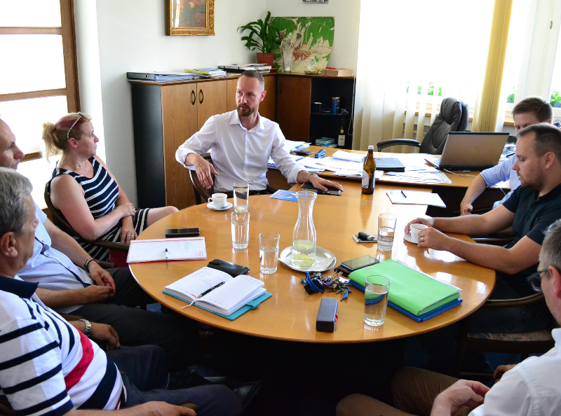 Jednání o gastroodpadech na luhačovické radnici Jednání o gastroodpadech na luhačovické radnici