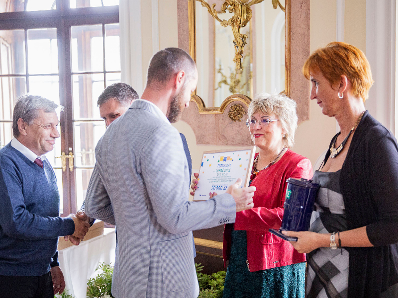 Přebírání ocenění (snímky: ZK - Jiří Balát) Přebírání ocenění (snímky: ZK - Jiří Balát)