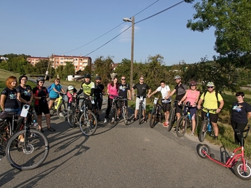 Na Den bez aut upozornil Cyklovýjezd se starostou Na Den bez aut upozornil Cyklovýjezd se starostou