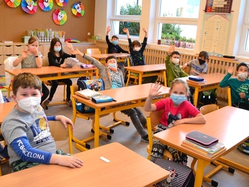 Děti měly z návratu do školy radost, testování proběhlo hladce Děti měly z návratu do školy radost, testování proběhlo hladce