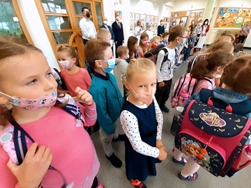 První školní den panovala dobrá nálada První školní den panovala dobrá nálada