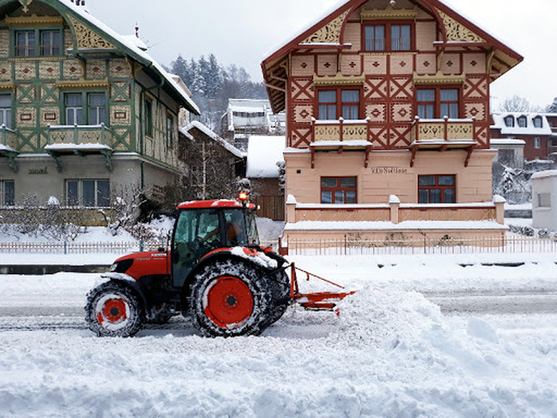 Technické služby Luhačovice jsou na první sníh připraveny
