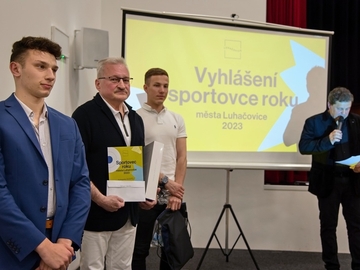 Vyhlášení Sportovce roku města Luhačovice 2023 Vyhlášení Sportovce roku města Luhačovice 2023