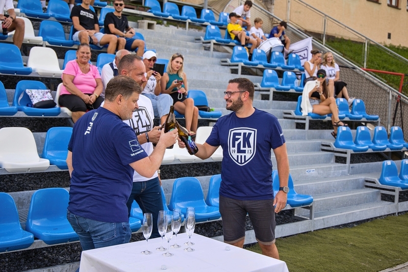 Křest nové tribuny FK Luhačovice v SC Radostova Křest nové tribuny FK Luhačovice v SC Radostova