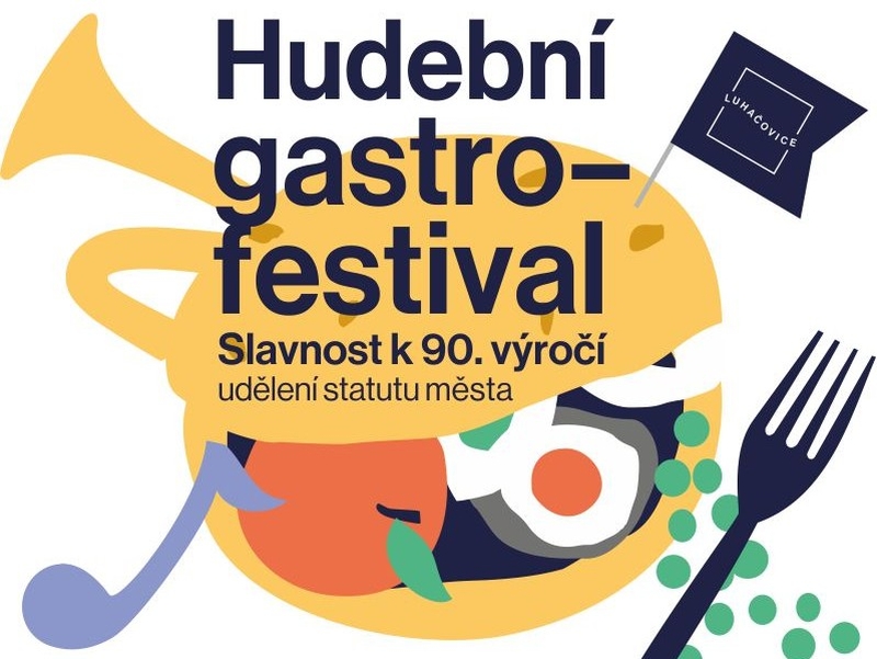 Luhačovice oslaví tuto sobotu 25. července 90 let od získání statutu města Hudebním gastrofestivalem 