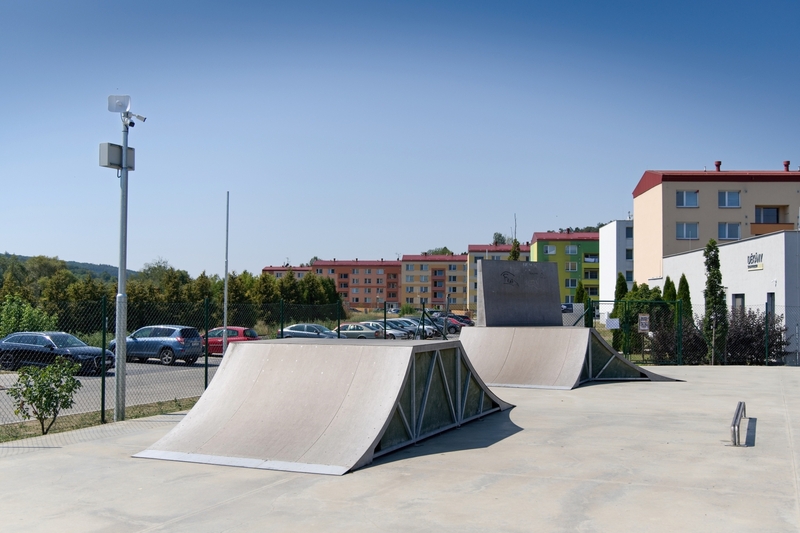 Luhačovice rozšířily městský kamerový systém. Nově dohlíží na skatepark